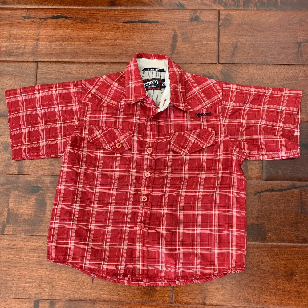 Boys Billabong button down shirt